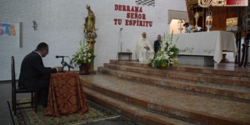 Rodríguez Valverde exaltó la Eucaristía situándose ‘cara a cara’ frente al Santísimo