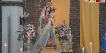 Función y Besamano para concluir los cultos en honor a María Auxiliadora en San Marcos