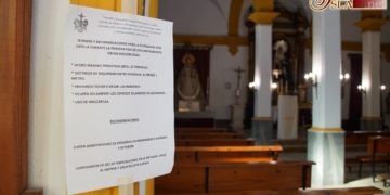 La Capilla de los Desamparados reabre al culto reduciendo su aforo a 22 personas