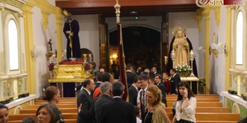 Los Titulares de Afligidos vuelven a la capilla de la Vera-Cruz 40 años después