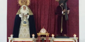Los Titularesde Gran Poder ya se encuentran expuestos al culto en su nuevo altar