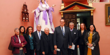 Andrés García Saucedo tomó posesión como Hermano Mayor del Rosario