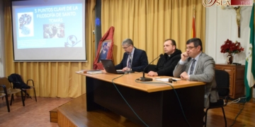 García Mercado abrió los actos por Santo Tomás de Aquino en la Hermandad de los Afligidos