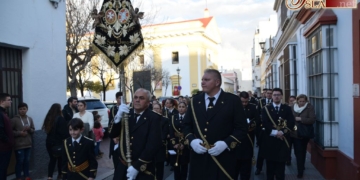 La Agrupación Musical San Juan ofreció un concierto con visita previa a Jesús del Ecce-Homo