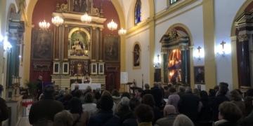 JCC celebró el Miércoles de Ceniza participando de la eucaristía en la Pastora