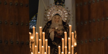 La Virgen de la Soledad encierra una Semana Santa más tras los sones de ‘Mater Mea’
