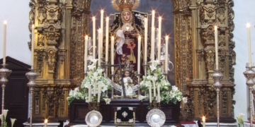 La gaditana hermandad del Descendimiento celebra el Triduo a la Virgen de los Dolores
