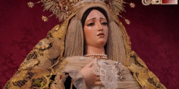 Esta tarde ha dado comienzo el Triduo a la Virgen de los Dolores de la Hermandad del Nazareno