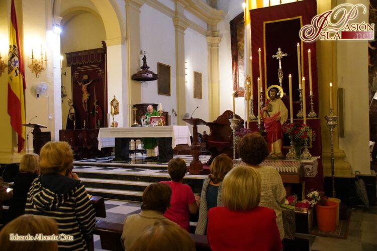 Hoy ha dado comienzo el Triduo a San Judas Tadeo en la Parroquia de San  Francisco - ISLA PASIÓN