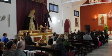 Los hermanos del Gran Poder celebraron el XLII aniversario de la bendición de su Titular