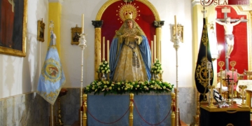 La Hermandad del Perdón celebra el Triduo a Nuestra Señora de la Paz