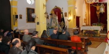 Los cofrades del Perdón celebraron la Función a la Virgen de la Paz