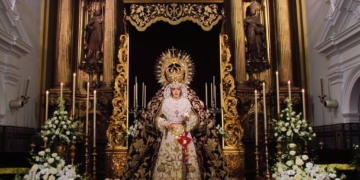 Besamano a María Stma. del Refugio (Sevilla)