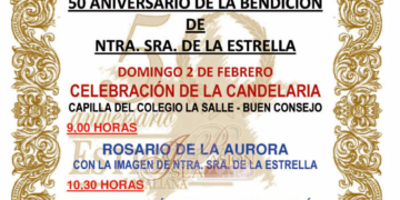 La Borriquita de Puerto Real celebra con un Rosario de la Aurora la festividad de la Candelaria