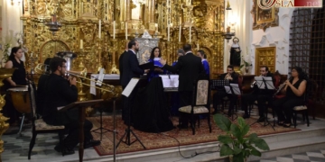 El Coro San Pedro Nolasco de Jerez puso la nota musical a la programación del Corpus