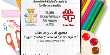 Los cofrades de la Auxiliadora de San Marcos organizan una recogida de material escolar
