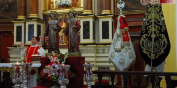 La Hermandad de Misericordia rindió culto a San Cosme y San Damián