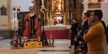 La festividad del patrón de los jóvenes cofrades también se celebró en la Soledad