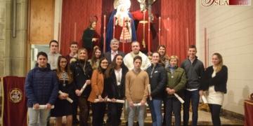 Afligidos celebró la Función a Santo Tomás de Aquino con la jura de los nuevos hermanos