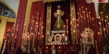Los hermanos de Medinaceli han dado inicio hoy al Quinario a Jesús Cautivo y Rescatado