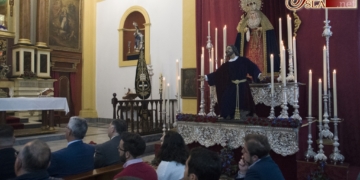 Los hermanos del Huerto han dado comienzo hoy en la Pastora al Triduo de Cuaresma