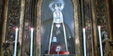La Virgen de los Dolores despidió de luto a uno de los reorganizadores de la Orden