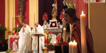 La Iglesia Mayor acogió la eucaristía por San Juan Evangelista de Soledad