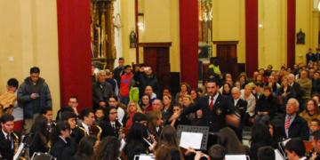 Las marchas clásicas se apoderan del concierto en homenaje al profesor Rafael Huertas Soria
