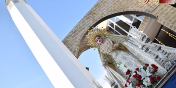 La Virgen de la Victoria ya en San José Artesano tras su paso por las Carmelitas