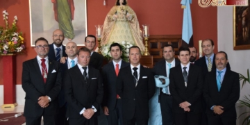 La Reina de los Ángeles visitó a los vecinos de El Ancla en su anual rosario de la aurora