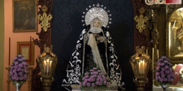 Hoy ha dado comienzo el Triduo a la Virgen de la Soledad que concluirá con su besamano