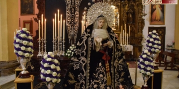 Soledad da inicio al Triduo a su Titular mariana que finalizará el domingo con el Besamano