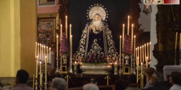Los hermanos de la Soledad han dado inicio esta tarde al Triduo a su Titular mariana