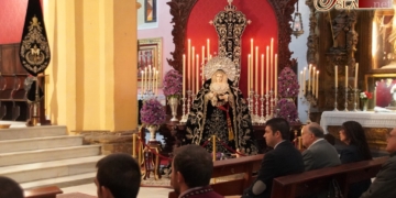 Hoy ha dado comienzo en la Iglesia Mayor el Triduo a la Virgen de la Soledad