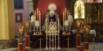 La Iglesia Mayor acoge desde hoy el Triduo a la Virgen de la Soledad