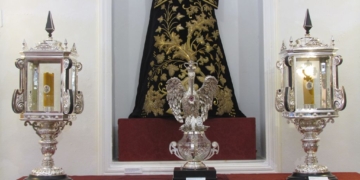 El pelícano y la saya de cardos de Santo Entierro estarán en la exposición del Caído de Córdoba