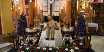 El Triduo al Cristo de la Redención ha dado comienzo hoy en la Iglesia Mayor