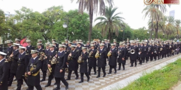 JCC traerá para el concierto del Rosario a la Banda de CCyTT de la Vera-Cruz de Los Palacios