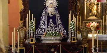La Hermandad de la Soledad celebra desde ayer el Triduo a su Titular mariana
