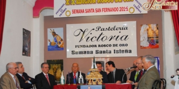 José Carlos Fernandez Moscoso recibió el ‘Rosco de Oro’ de la Semana Santa de 2014