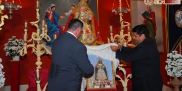 Una fotografía de José Luis Cardoso anuncia la salida de la Reina de los Ángeles